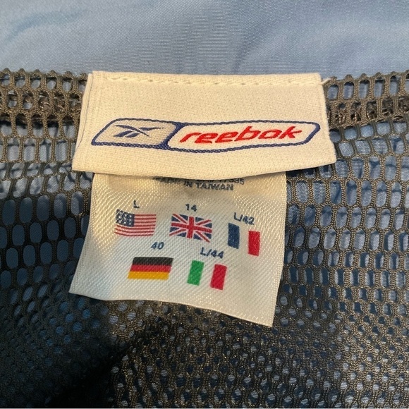 VINTAGE WOMENS REEBOK WINDBREAKER SIZE LARGE - Picture 7 of 7